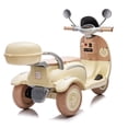thumbnail image 5 of Ambifirner 12V Gift Electric Motorcycle 2-Seater w/Bluetooth, LED Lights & Parent Seat - 3-Wheel Ride-On Toy with Storage Box, Slow Start, 5 of 7