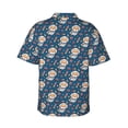 thumbnail image 3 of Balery Space Puppy Print Men's Hawaiian Shirts Short Sleeve Beach Shirt Relaxed Fit Vacation Button Down Shirts-Large, 3 of 9