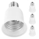 thumbnail image 1 of Adaptadores de enchufe de lámpara, Base E17 a E26/E27, convertidor de portalámparas, convertidores de bombilla, 4 Uds., 1 of 7