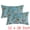 Green, variant on Unique Bargains Throw Pillow Covers Set of 2, Floral Decor Cushion Cover Green 12" x 20"