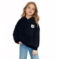 thumbnail image 2 of Bnwani Kids Hoodies Girls Long Sleeve Fleece Warm Sweatshirt Printed Tops Pullover, 2 of 7