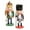 Style A, variant on 2 pieces Nutcracker Figures wood Xmas Classic Puppet Holiday Bookcase Decoration Ornament Style B