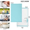 thumbnail image 2 of Plain Medium Sky Blue Solid Color Towels, 2 PCS, Super Soft Absorbent Hand Towel Cotton Bath Towels for Bathroom Hotel Kitchen Spa Gym 16 X 28 Inches, 2 of 7