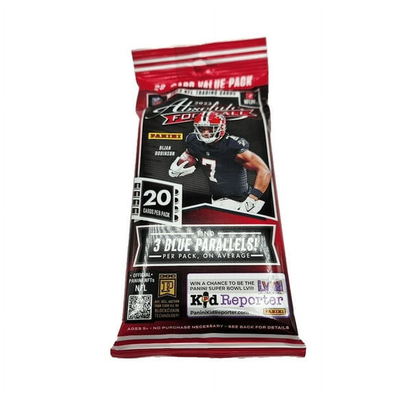 23 PANINI ABSOLUTE FOOTBALL FAT PACK