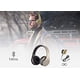 thumbnail image 2 of Auriculares inalámbricos PowerLocus Bluetooth plegables micrófono integrado iPhone Samsung LG iPad Dorado, 2 of 3