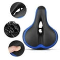 thumbnail image 2 of BRIGHTFUFU Bike Saddle Con Núcleo Hueco Y Espuma Gruesa Para Soporte Antideslizante En, 2 of 5