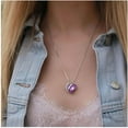 thumbnail image 4 of Collar De Corazón De Amor, Collar Con Colgante De Corazón De Cristal Para Mujer, Regalos De Joyería Para Mujer Cateissary AP007558-02, 4 of 6