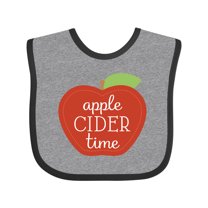 Inktastic Apple Cider Time Autumn Boys or Girls Baby Bib