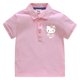 thumbnail image 3 of Hello Kitty nueva ropa para niños camisa polo de algodón de dibujos animados para bebé chica dulce lindo moda top chico guapo solapa uniforme camiseta, 3 of 5