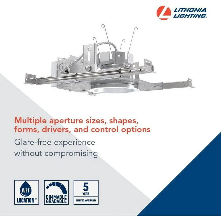 Lithonia Lighting Ldn6 35-15 Mvolt Gz10 Hsg Led New Construction