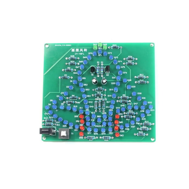 Inteprter Kit DIY viento electrónico soldadura Swing Bell Chime Wobbly intermitente práctica aprendizaje accesorios conector adaptadores Electrónica miscelánea