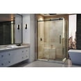 thumbnail image 5 of Enigma Air 34-3/4 Inch D x 48-3/8 Inch W x 76 Inch H Frameless Sliding Shower Enclosure, 5 of 11