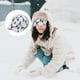 thumbnail image 5 of Gorras de béisbol para mujer, gorras de sol unisex de moda, gorras de verano e invierno de tamaño ajustable, gorra de béisbol de felpa de piel de conejo sintética con estampado del alfabeto, 5 of 5