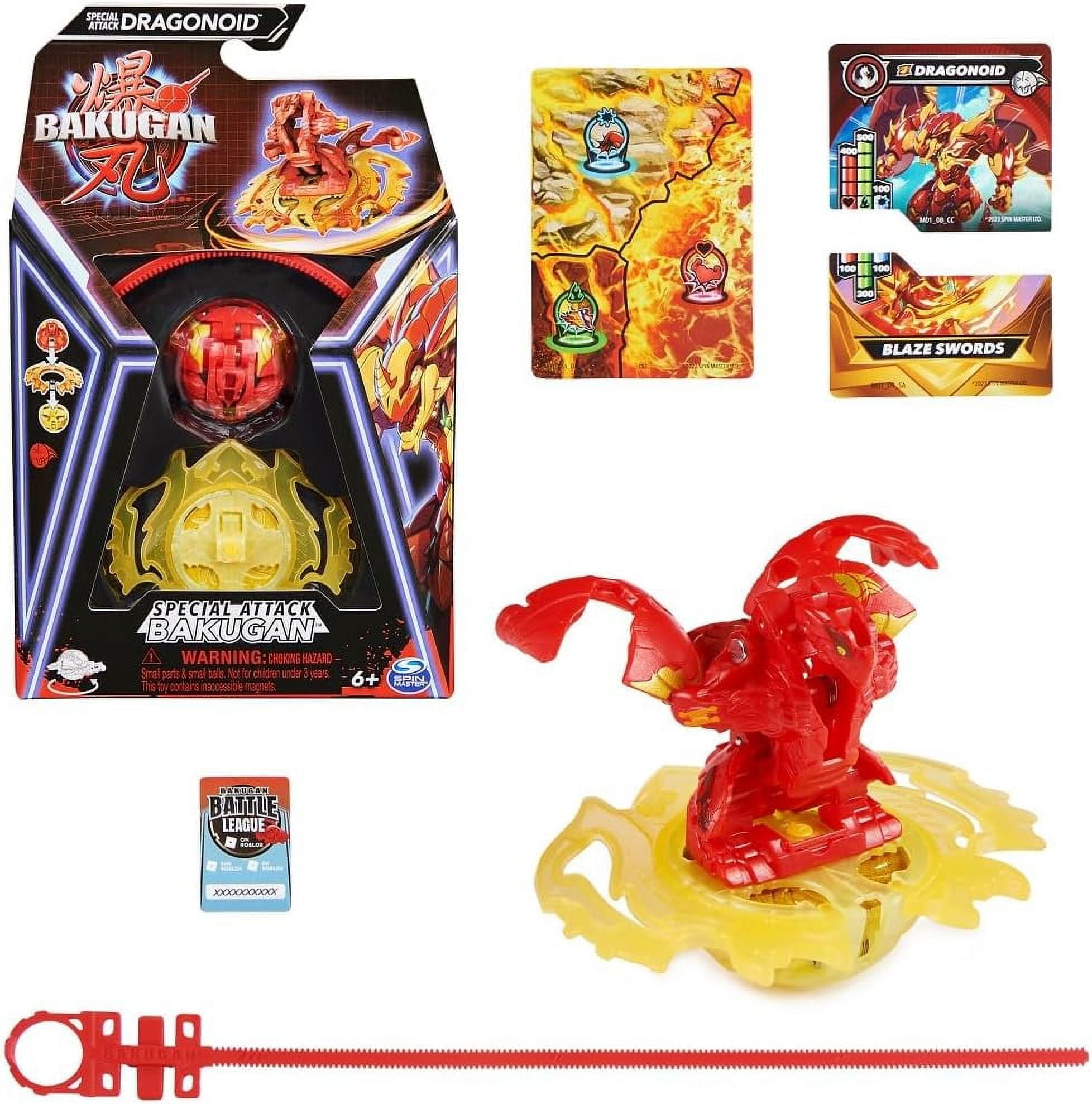 Bakugan Dragonoid Costume For Kids - Size Small (4-6), Includes Jumpsuit & Foam Headpiece