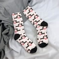 thumbnail image 5 of Vsdgher Dachshund And Hearts Crew Socks for Men & Women, Breathable Casual Athletic Ankle Socks, 5 of 6