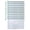 G, variant on Mesh Zipper Pouch 10 Pack, A4 Size Plastic Mesh Zipper Bags with Label Pocket, Clear File Folders for Document & Board Game Storage, Travel Organizer Bags for School, Office Supplies