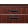 thumbnail image 6 of Regency Structure 66 x 24 in. 2 Person Benched Desking with Low Credenza Storage - Mahogany, 6 of 8