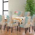 thumbnail image 2 of Elastic Chair Cover Set of 6 Beach Chair Covers for Dining Chairs Outdoor Slipcover Chairs Covers for Kitchen Living Room Restaurant, 2 of 5