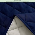 thumbnail image 4 of CHOK 2024 Reversible Wing Chair Slipcovers with Elastic Band and Side Pocket (Navy), 4 of 6