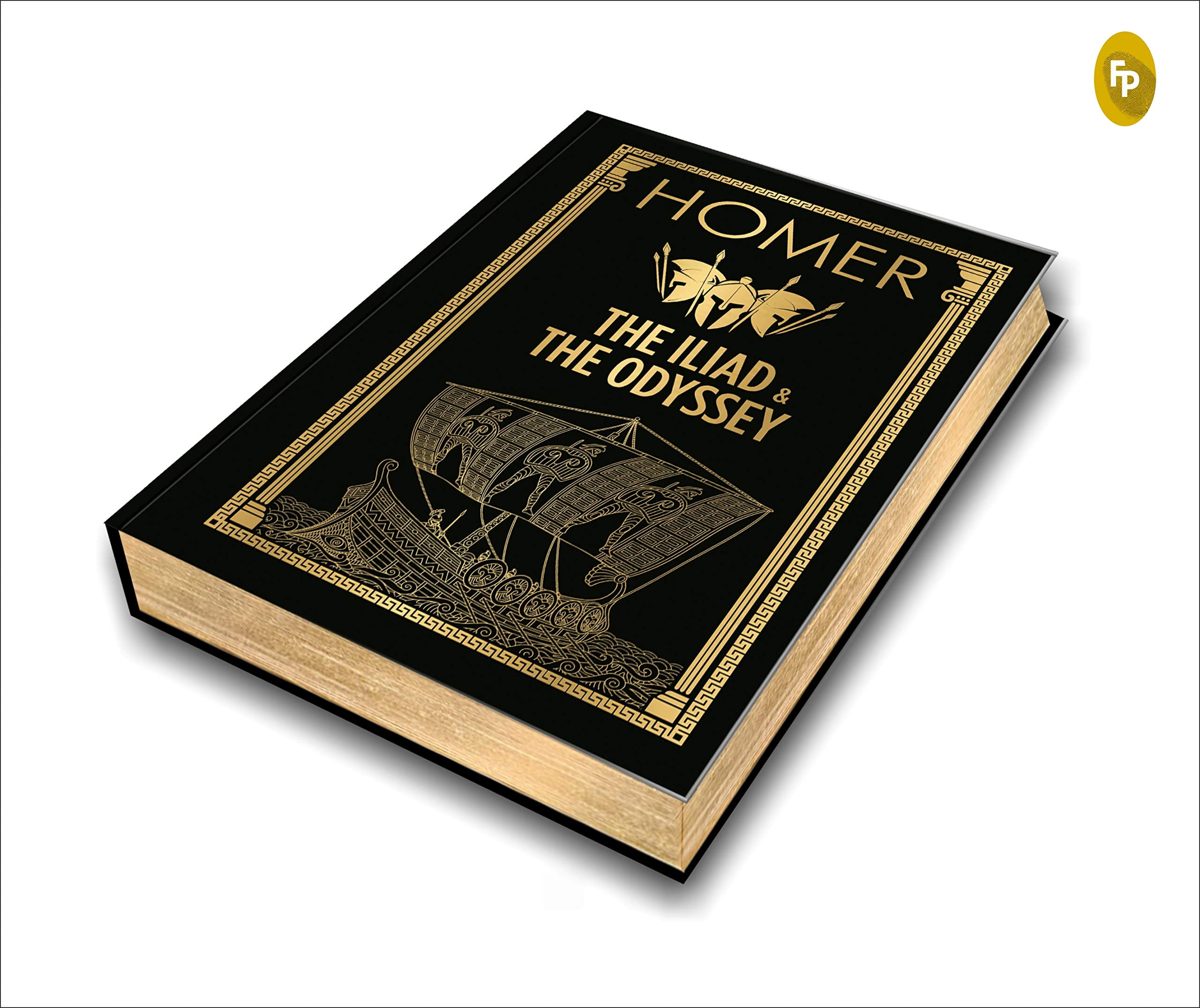 Fingerprint, The Iliad & the Odyssey Hardbound Edition, 768 pages