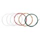 thumbnail image 1 of IRIN C105 Classical Acoustic Guitar Strings, Colorful Rainbow, Nylon Core, Colorful Copper Alloy Cover, 6pcs/set (.028-.043), 1 of 4