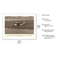 thumbnail image 2 of Baby Clipper (Sikorsky S-43) - Kaunakakai Molokai Hawaii 1937 - Inter-Island Airways - Vintage Aviation Poster by Clyde Sunderland - Bamboo Fine Art 290gsm Paper Print (Unframed) 24x32in, 2 of 4
