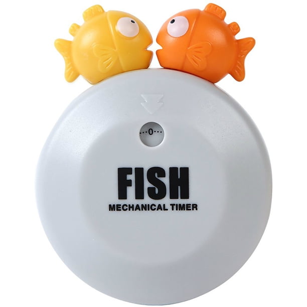Fiudx Ofertas relámpago Temporizador mecánico con núcleo pequeño, despertador, suministros de cocina, temporizador, recordatorio de cocción de pescado al vapor