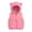 Pink, variant on KICILVS Girls Puffer Vest Zip Up Hooded Sleeveless Jacket with Pockets for Fall and Winter Warm Waistcoat 4-15 Years