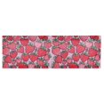 thumbnail image 6 of Yayeee Kitchen Valance Rod Pocket 54" x 18" Living Room Window Curtain, Sweet Strawberry, 6 of 6