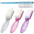 thumbnail image 1 of Dosaele Brosse à Ongles avec Poignée, Brosse de Nettoyage pour les Mains, Poils Doux et Rigides, Kit d'Outils de Manucure pour Ongles et Orteils 4 Pcs, 1 of 5