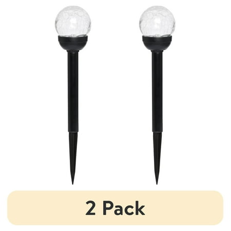 (2 pack) Mainstays Solar...