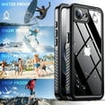 thumbnail image 6 of AICase For Apple iPhone 16e Case Waterproof Shockproof Heavy Duty 360° Protective Cover Military Phone Case, 6 of 11