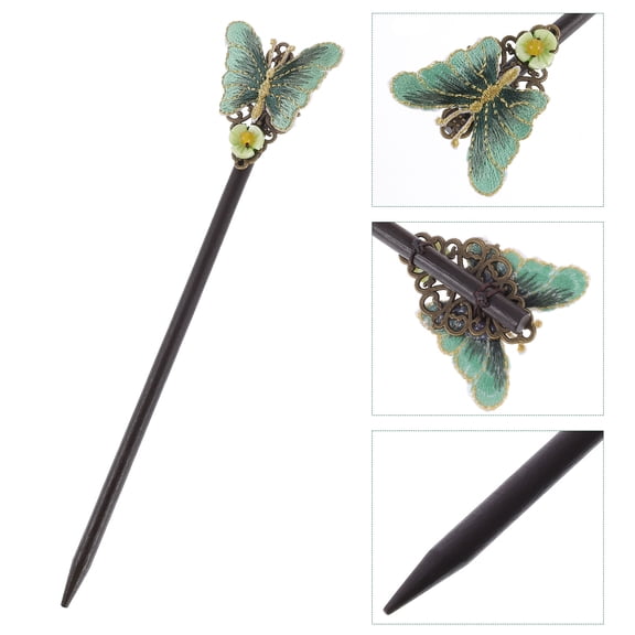 HEATSHAKING Retro Hairpin Decorative Hair Sticks 1 7.5X1.2X0.4In For Women Other Occasions