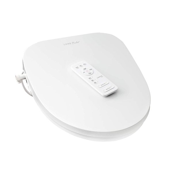 LUXE Bidet Luxelet E890 Electric Bidet Seat with Remote Control for