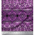 thumbnail image 1 of Soimoi Cotton Voile Fabric Geometric & Paisley Decorative Print Fabric by Yard 56 Inch Wide, 1 of 2