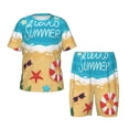 thumbnail image 1 of Balery Hello Summer1 Conjunto de Pijama Infantil de Manga Corta con Estampado – Ropa de Dormir de Algodón Suave-XX-Large, 1 of 6