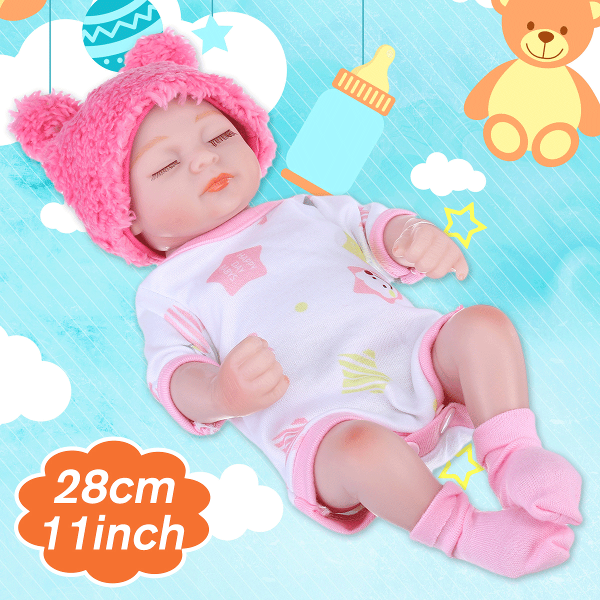 11 inch baby doll