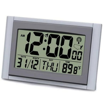 Sonnet Industries T 4685 Atomic Clock With 2 In Numbers And