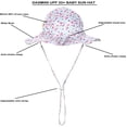 thumbnail image 2 of Gorro de sol para bebé Hat DASMINI Pink Daisy UPF50+, ajustable de 0 a 6 m, 2 of 5