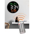 thumbnail image 4 of Wall Clock USB Powered Clock Digital clock is great Clock for Living Room Mixed Light, 4 of 8