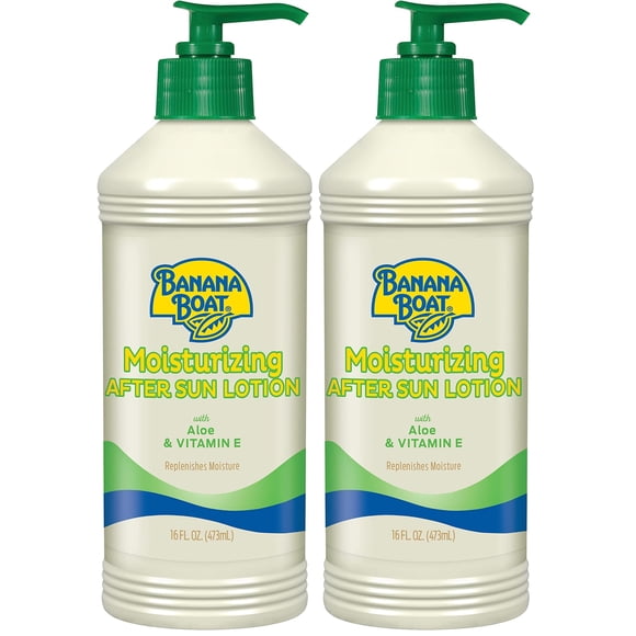 Loción After Sun Banana Boat con Aloe y Vitamina E 473 ml x2