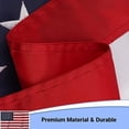thumbnail image 3 of FLAGWIN American Flag 2x4 for Outside, US Flag 2x4 Heavy Duty Outdoor, 2x4 American Flag Outdoor with Embroidered Stars and 2 Brass Grommets, All Weather Lasting 2 x 4 USA Flag, 3 of 5