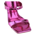 thumbnail image 6 of 【CARA-3】Two Strap Heeled Sandals  Slip On Square Open Toe Stiletto Backless Mule Heels Slippers Shoe Walking Shoes Women Summer Comfort Dress Active Footwear Girl Tsinelas, 6 of 10