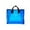 Blue, variant on Travel - Summer Beach Tote Bag for Travel Transparent Hand Carrying Swim Bag Portable Clothing Storage Fashion Clear Tote, 28cm×35.5cm, Yellow