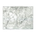 thumbnail image 2 of Unknown 14x12 White Modern Wood Framed Museum Art Print Titled - Field Plan of Battle of Austerlitz - Thiers 1866, 2 of 4