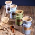 thumbnail image 4 of Ceramic Drip Cup Coffee Filter Pour over Coffee Maker Funnel Dripper Coffee Filter Cup Espresso Coffee Tool C, 4 of 4