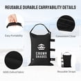 thumbnail image 2 of Bolsa de Arena CROWN SHADES para Patas de Carpa 68 kg (Sin Rellenar) Negra, 2 of 9