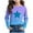 Dark Blue, variant on CHEEREAM Long Sleeve Shirts for Kids Girls Tops Summer Long Sleeve Star Print Shirt Tunic Blouses Spring Shirts 3-14T