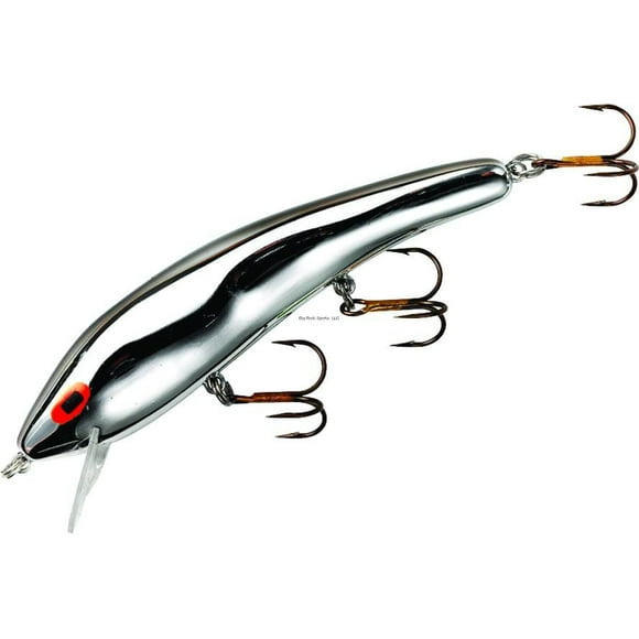 Cotton Cordell C8504 Ripplin' Red Fin 4 1/2", 3/8 oz, Chrome/Blackback, Floating, Floating, Diving to 3 feet
