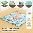 Baby Playpen with Mat, Large Baby Play Yard for Toddler, BPAFree, Non